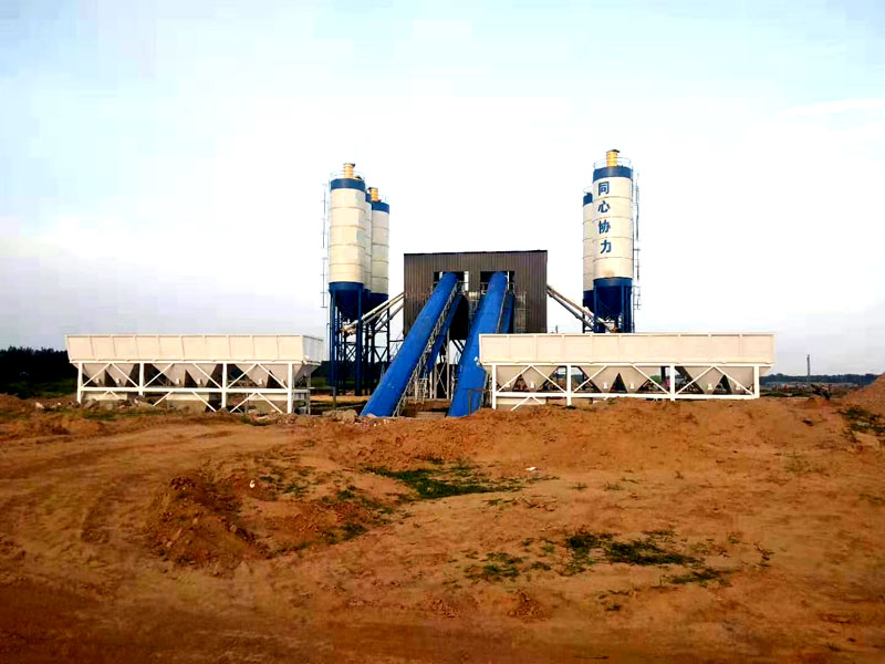 混凝土搅拌站厂家在湖南120混凝土搅拌站投产，如果您想看，案例在这里！